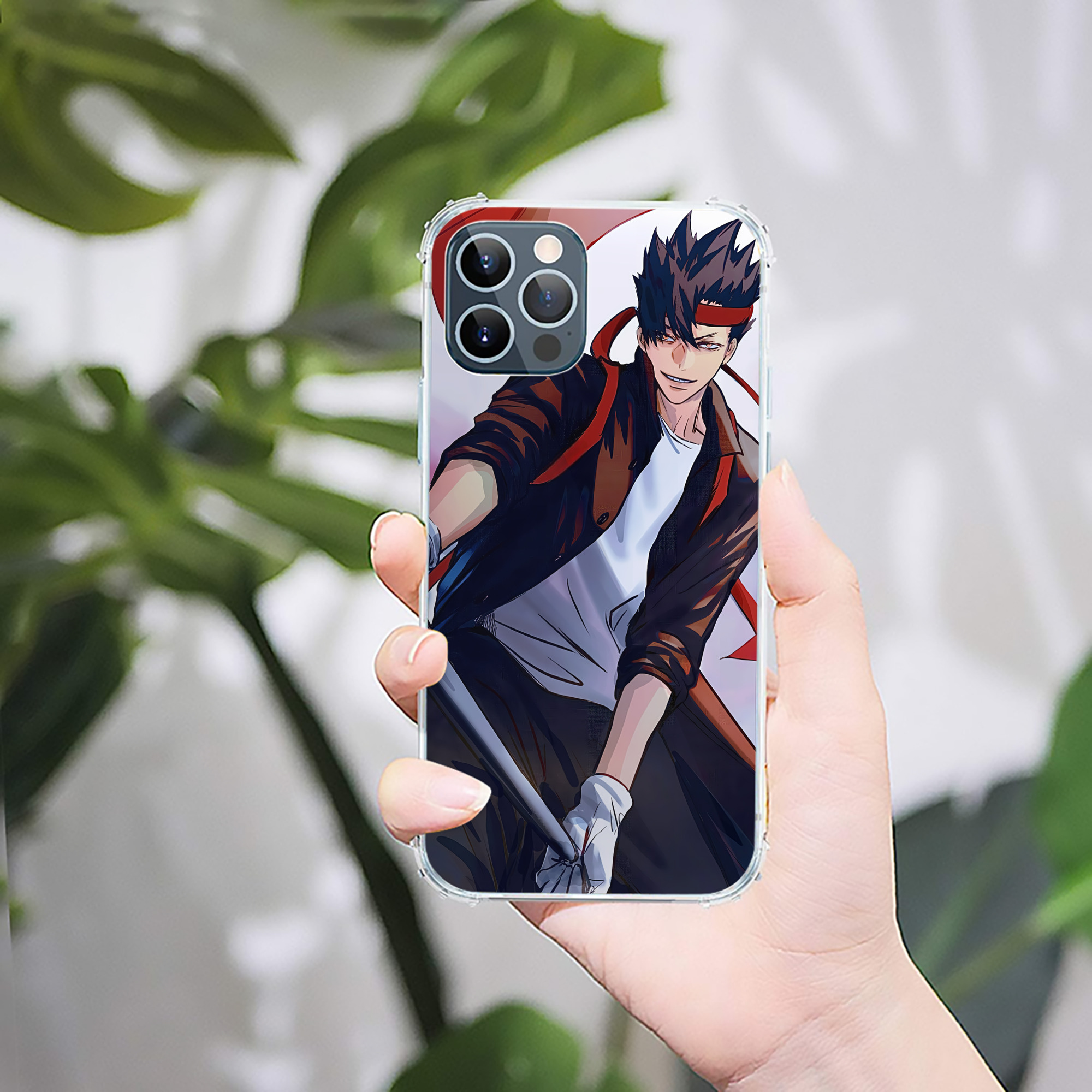 （画像用） ハイキュー!! Haikyu!! 【iPhone 12シリーズ対応】透明スマホケース（クリアソフトケース）